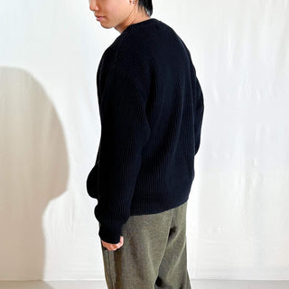 00's L.L.Bean リブ編み コットン ニット セーター