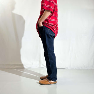 00's LEVI'S 505 "濃紺" ストレート デニム パンツ