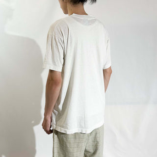 90's "made in USA" SCREEN STARS "STRESS ADDICT" プリント Tシャツ