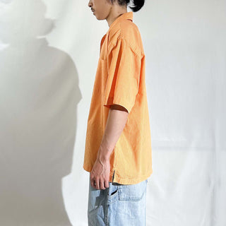 00's EXIT チェック オープンカラー S/Sシャツ