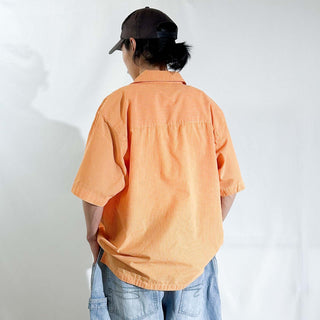 00's EXIT チェック オープンカラー S/Sシャツ