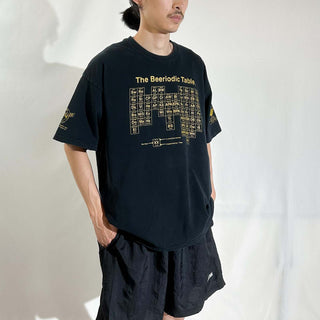00's GILDAN "The Beeriodic Table" パロディ プリント Tシャツ