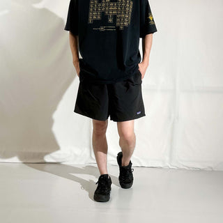 Patagonia ブラック ドローコード ナイロン バギーズ ショーツ 5インチ