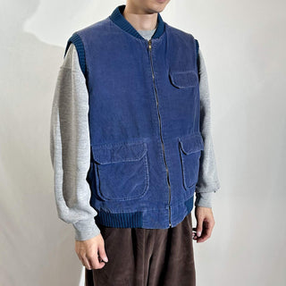 90's St.JOHN'S BAY フェード コーデュロイ ベスト
