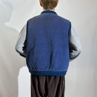90's St.JOHN'S BAY フェード コーデュロイ ベスト