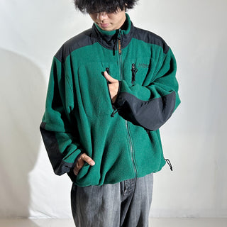 90's〜00's L.L.Bean ''ALL CONDITIONS'' ドローコード デナリタイプ ナイロン×フリース ジャケット