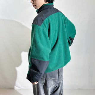 90's〜00's L.L.Bean ''ALL CONDITIONS'' ドローコード デナリタイプ ナイロン×フリース ジャケット