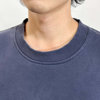 90's adidas "極太アーム" パフォーマンスロゴ ワンポイント スウェット シャツ