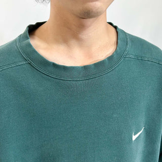 90's NIKE "極太アーム" サイドスウッシュ スウェット シャツ