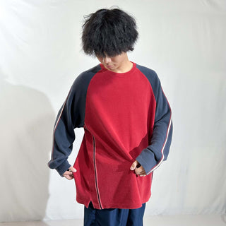 00's Arizona 2トーン ニット セーター ニットソー