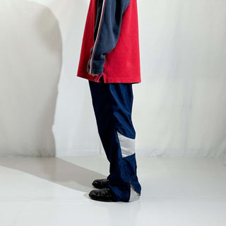 00's NIKE 裏メッシュ ガゼットクロッチ風 シェル パンツ