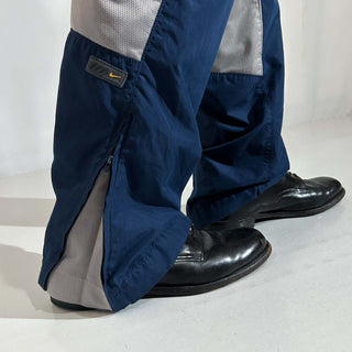 00's NIKE 裏メッシュ ガゼットクロッチ風 シェル パンツ