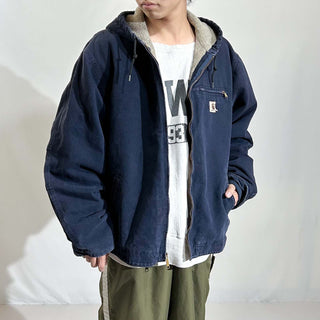 00's Carhartt  裏フリース  フェード デトロイトタイプ ダック シエラ ジャケット