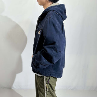 00's Carhartt  裏フリース  フェード デトロイトタイプ ダック シエラ ジャケット