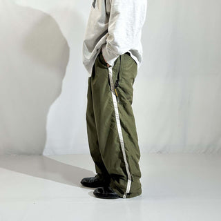 00's NIKE オリーブ ドローコード シェル パンツ