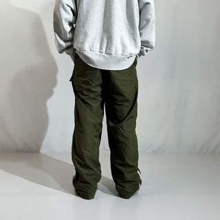 00's NIKE オリーブ ドローコード シェル パンツ