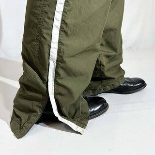 00's NIKE オリーブ ドローコード シェル パンツ
