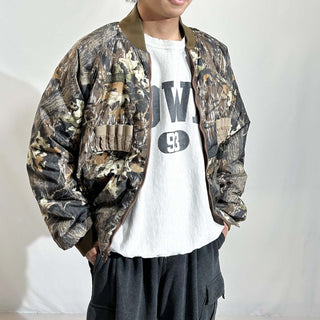 00's Colombia "INTERCHANGE SYSTEM" リアルツリー リバーシブル ジャケット