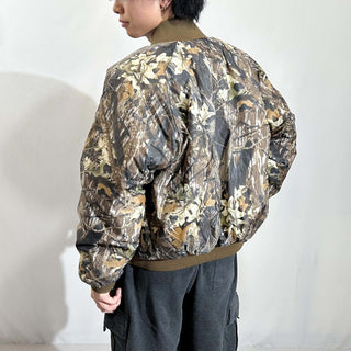00's Colombia "INTERCHANGE SYSTEM" リアルツリー リバーシブル ジャケット