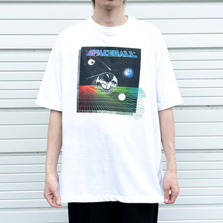 90's "SPACEBALL" 宇宙 両面プリント Tシャツ