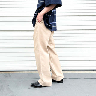 90's～00's Jean-Paul Germain コットン×リネン 3タック パンツ