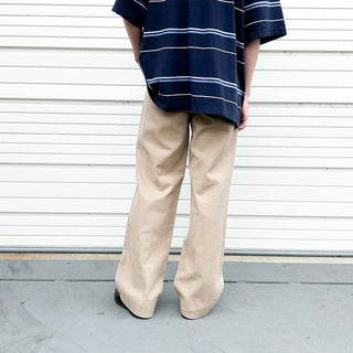 90's～00's Jean-Paul Germain コットン×リネン 3タック パンツ
