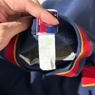 90's "made in USA" official sports wear "Mustang" FORD リブ切替 ドルマンスリーブ 企業 スウェット シャツ