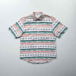 00's CABIN CREEK ネイティブ 総柄 S/Sシャツ