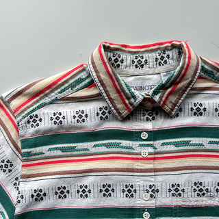 00's CABIN CREEK ネイティブ 総柄 S/Sシャツ