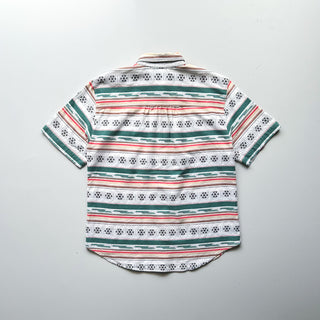 00's CABIN CREEK ネイティブ 総柄 S/Sシャツ