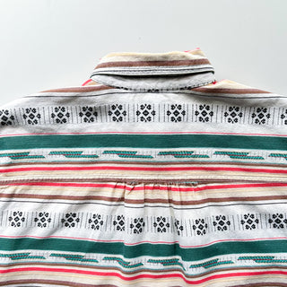 00's CABIN CREEK ネイティブ 総柄 S/Sシャツ