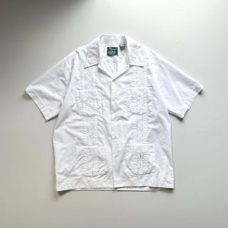 90's GUAYABERA キューバ S/Sシャツ