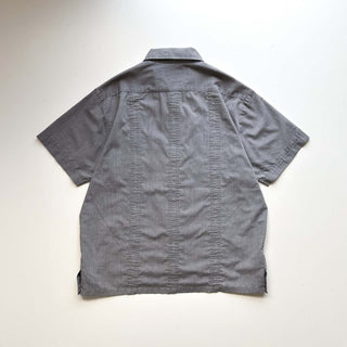 90's GUAYABERA キューバ フルジップ S/Sシャツ