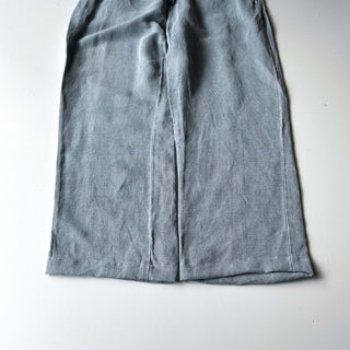 00's THE TERRITORY AHEAD リネン×シルク ワイド スラックス