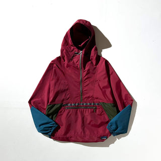 80's～90's "made in USA" L.L.Bean チロリアンテープ パッカブル アノラック ジャケット(メンズMサイズ表記)