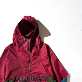 80's～90's "made in USA" L.L.Bean チロリアンテープ パッカブル アノラック ジャケット(メンズMサイズ表記)