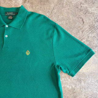 00's "made in USA" LAUREN RALPH LAUREN ワンポイント S/S ポロシャツ
