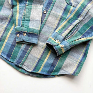 "MADE IN USA" 90's ST JOHN'S BAY チェック ヘビーネル シャツ