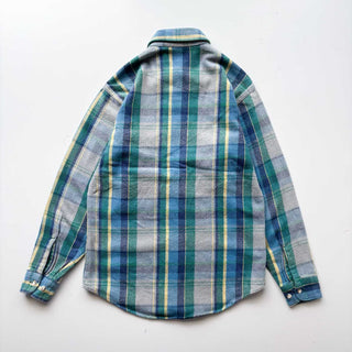 "MADE IN USA" 90's ST JOHN'S BAY チェック ヘビーネル シャツ