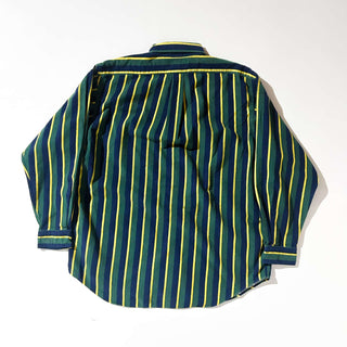 OLD RALPH LAUREN "MADE IN SINGAPORE" シャモアクロス ストライプ L/Sシャツ