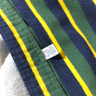 OLD RALPH LAUREN "MADE IN SINGAPORE" シャモアクロス ストライプ L/Sシャツ