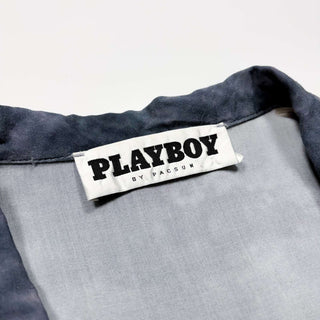 PLAYBOY by pacsun レーヨン タイダイ 開襟 S/Sシャツ