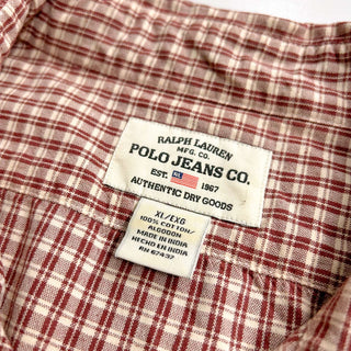 POLO JEANS Co. "AUTHENTIC DRY GOODS" チェック L/Sシャツ