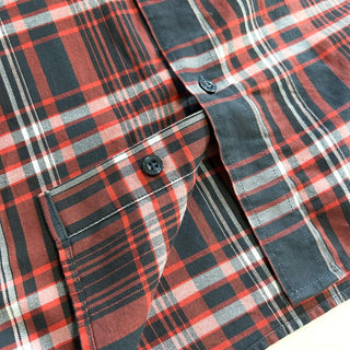 Patagonia オーガニックコットン バックショット L/Sシャツ