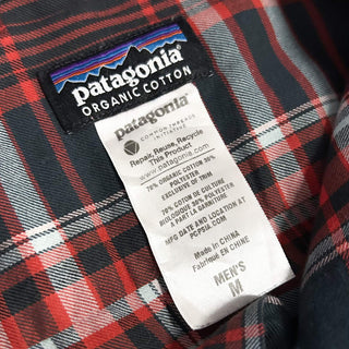 Patagonia オーガニックコットン バックショット L/Sシャツ