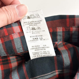 Patagonia オーガニックコットン バックショット L/Sシャツ