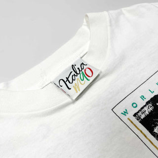 90's "made in USA" FIFA World cup 1990 イタリア大会 プリントTシャツ