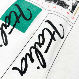 90's "made in USA" FIFA World cup 1990 イタリア大会 プリントTシャツ