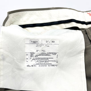 00's HAGGAR レーヨン 2タック スラックス