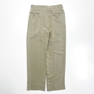 00's HAGGAR レーヨン 2タック スラックス